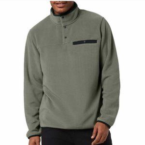 32 degrees heat fleece 1/4 button fleece